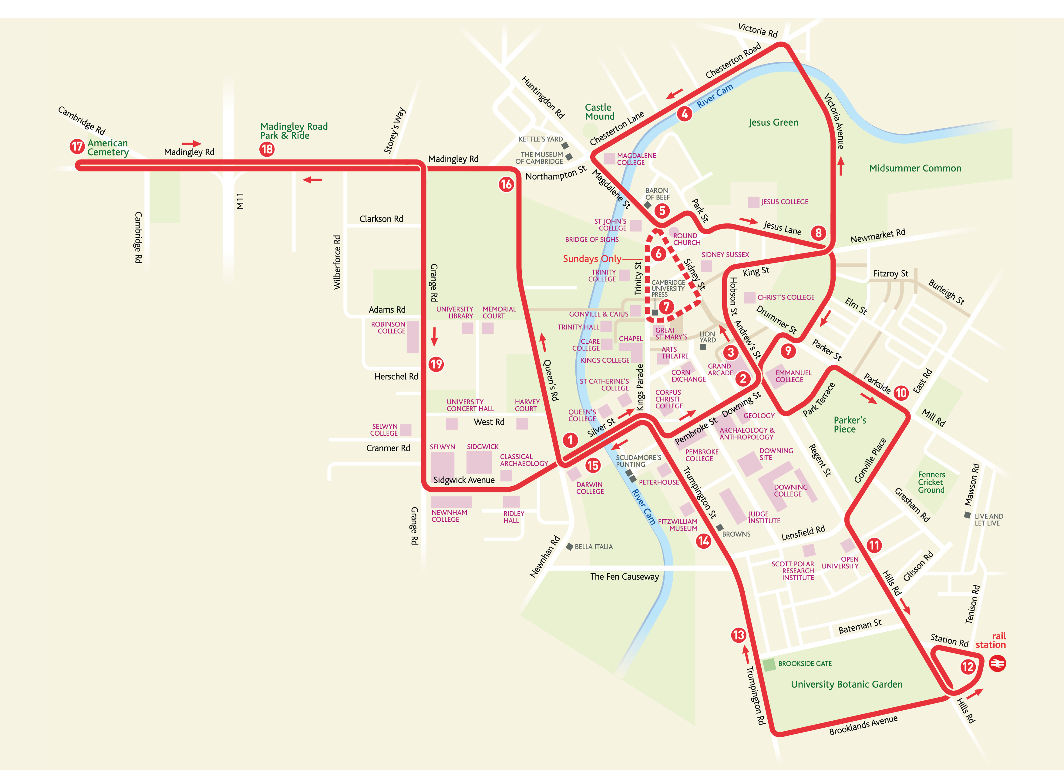 Map Cambridge 